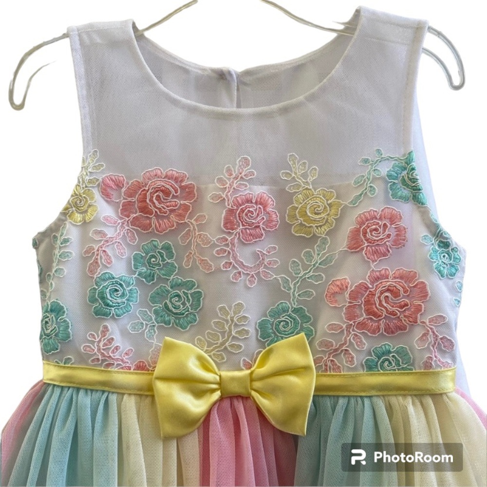 Jona  Michelle Special Occasion Toddler Dress Size 4 - Picture 2 of 10